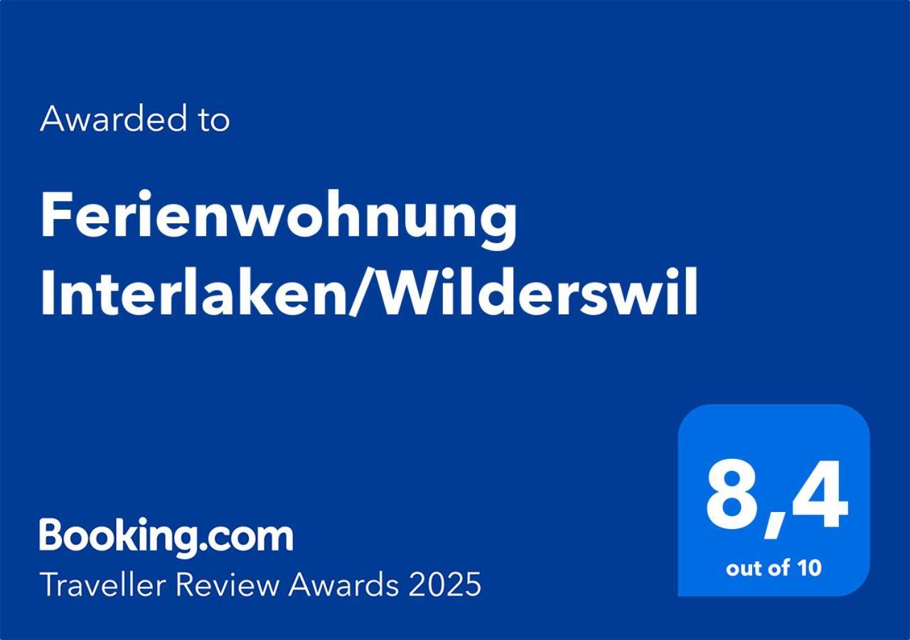 Ferienwohnung Interlaken/Вилдерсвил Екстериор снимка